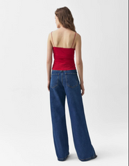BLUSA FEMININA MALHA ALCA FINA SHOULDER ORIGINAL 012523110006
