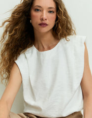 BLUSA FEMININA PREGAS SHOULDER ORIGINAL 012510129005