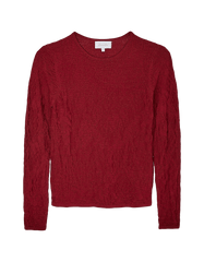 BLUSA FEMININA TRICOT TEXTURA ABSTRATA SHOULDER OORIGINAL 241435903