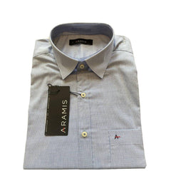 CAMISA MASCULINA REGULAR TRICOLINE MICRO XADREZ AZUL ARAMIS ORIGINAL MC.06.0455148