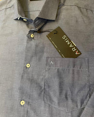 CAMISA MASCULINA REGULAR OXFORD CB AZUL ESCURO ARAMIS ORIGINAL ML.02.0765004
