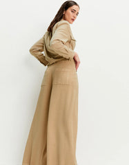 CALÇA FEMININA PANTALONA COM PREGAS LIOCEL SHOULDER ORIGINAL 012513729001