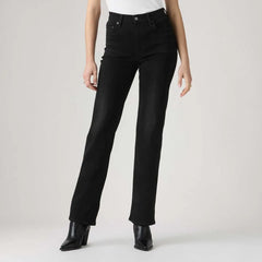 CALÇA FEMININA  723®  HIGH RISE STRAIGHT PRETA LEVI´S®  ORIGINAL  008SY0000