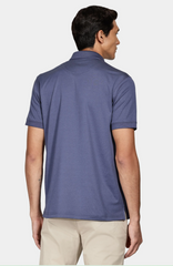 POLO INTERLOCK ALGODAO PIMA TECH (PA) AZUL INDIGO PO.11.0014654