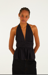 BLUSA FEMININA  AMARRACAO SELVA DE FLOR FARM ORIGINAL 369088