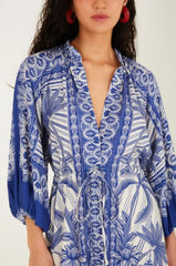 VESTIDO FEMININO CROPPED AFETO TROPICAL FARM 349504