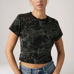 CAMISETA FEMININA CROPPED LEVI´S® ORIGINAL A87980106