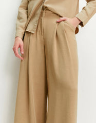 CALÇA FEMININA PANTALONA COM PREGAS LIOCEL SHOULDER ORIGINAL 012513729001