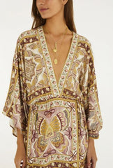 VESTIDO FEMININO TRANSPASSE SOPHIE FARM ORIGINAL 361782