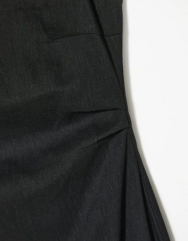 VESTIDO FEMININO MIDI PREGAS SHOULDER ORIGINAL 012511039002