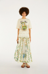 TSHIRT FEMININA MEDIA CARRINHO DE COCO FARM ORIGINAL 358757