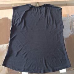 T SHIRT FEMININA AMPLA NAVY GATABAKANA ORIGINAL