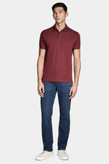 POLO  MASCULINA CLASSIC CABERNET FRISO C/ MARIN ARAMIS ORIGINAL PO.10.0284647/010