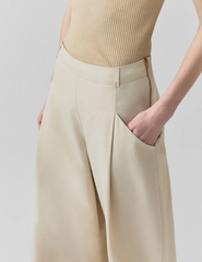 CALÇA FEMININA PATALONA PREGA SHOULDER FARM 012610832004