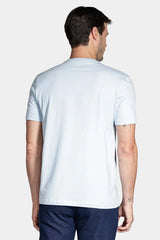 CAMISETA MASCULINA BASICA AZUL PASTEL ARAMIS ORIGINAL CS.12.0537627
