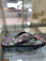 CHINELO FARM TIRA PRETO E ROSA ORIGINAL J1008800200001U