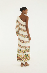 VESTIDO FEMININO OMBRO SÓ FLORAL MALI  FARM ORIGINAL 351541