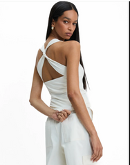 BLUSA FEMININA MALHA TORCAO COSTAS SHOULDER ORIGINAL 012523160007 SHOULDER