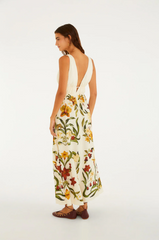 VESTIDO FEMININO LONGO SELVA DE FLOR FARM ORIGINAL 361078