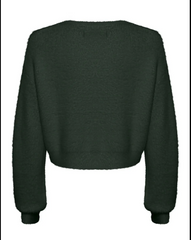 CARDIGAN FEMININO CROPPED FECHADO C/ BOTÃO KHELF 124801887