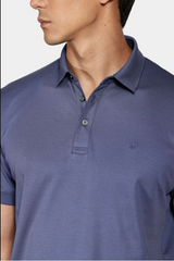 POLO INTERLOCK ALGODAO PIMA TECH (PA) AZUL INDIGO PO.11.0014654