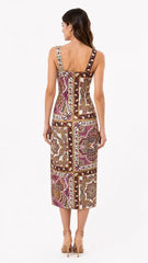 VESTIDO FEMININO  MIDI SOPHIE FARM ORIGINAL  361694