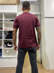 CAMISETA MASCULINA JE AL PIMA SURTON BORDO CABERNET ARAMIS ORIGINAL CS.13.0015647