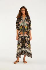 VESTIDO FEMININO LONGO RECANTO DOS PASSAROS FARM ORIGINAL 357716