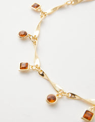 COLAR FEMININO CURTO METAL E PEDRARIAS SHOULDER ORIGINAL 012512640011