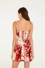 VESTIDO FEMININO CURTO FLORAL DOCE FARM ORIGINAL 361096