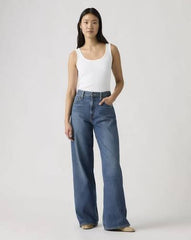 CALÇA FEMININA  CINCH WIDE LEG LEVI´S® ORIGINAL  0073B0001