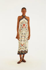 VESTIDO FEMININO MIDI SONHO DE MORANGO FARM ORIGINAL 361682