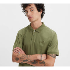 POLO MASCULINA VERDE MILITAR LOGO ESCRITO LEVI'S® ORIGINAL A67350003