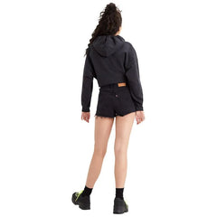 SHORTS FEMININO JEANS RIBCAGE PRETO LEVI'S ORIGINAL 778790052
