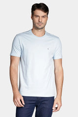 CAMISETA MASCULINA BASICA AZUL PASTEL ARAMIS ORIGINAL CS.12.0537627
