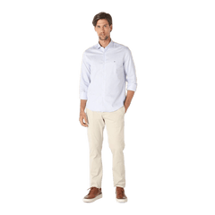 CAMISA MASCULINA MW LISTRADO AZUL CELESTEN  ARAMIS ORIGINAL ML.15.0829009