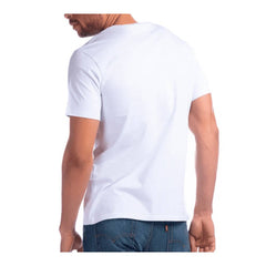 CAMISETA MASCULINA BÁSICA BRANCA MINI LOGO LEVI'S ORIGINAL LB0020010