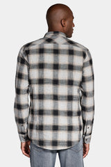 CAMISA MASCULINA SL XADREZ MESCLA C/PRETO ARAMIS ORIGINAL ML.05.0339031/007