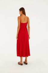 VESTIDO FEMININO TRANSPASSE LONGO FARM ORIGINAL 367245