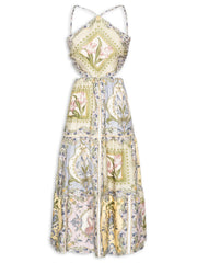 VESTIDO FEMININO FRENTE UNICA LENCO PELICANO FARM ORIGINAL  369652