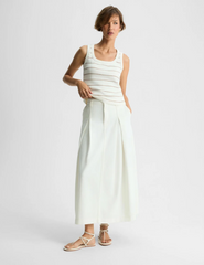 SAIA FEMININA MIDI COM PREGAS SHOULDER ORIGINAL 012520969004