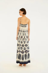 VESTIDO FEMININO MIDI SONHO DE CONCHA FARM ORIGINAL 361711