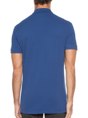 POLO MASCULINA BASICA PIQUET (PA) AZUL BIC 113 ARAMIS ORIGINAL PO.10.0029559