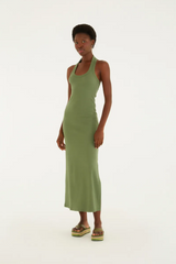 VESTIDO MIDI FRENTE UNICA 358902 FARM