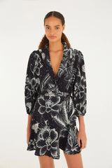 VESTIDO FEMININO CURTO CEU DE FLOR FARM ORIGINAL 341384