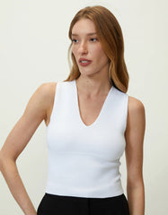 TOP FEMININO TRICOT DECOTE V SHOULDER ORIGINAL 011134329005
