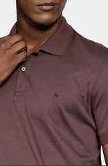 POLO MASCULINA PIMA INTERLOCK BORDEAUX INTENSO ARAMIS ORIGINAL PO.10.0249708