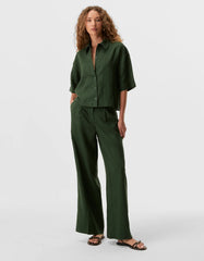 CAMISA FEMININA MANGA CURTA LINHO SHOULDER ORIGINAL 012610381001