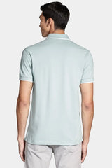 POLO MASCULINA CLASSIC FRISO VERDE PASTEL/ OFFWHITE ARAMIS ORIGINAL PO.10.0284629/129