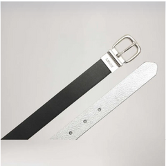 CINTO MASCULINO DUPLA FACE PTO/PRATA LEVI´S® 955900027
